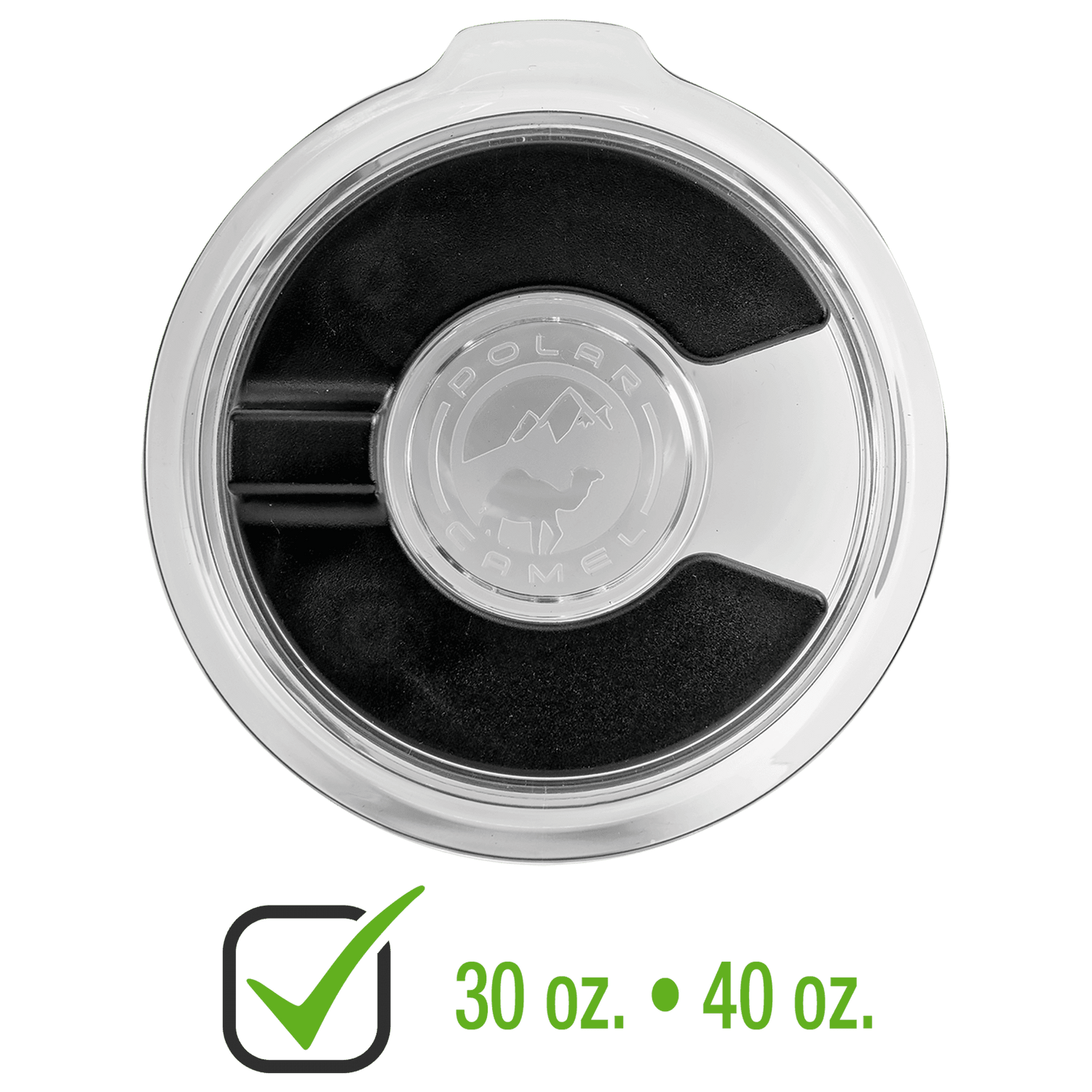 Polar Camel Upgraded MAGNETIC LID for 30oz Tumblers and 40oz Travel Mugs